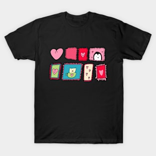 Cute Valentines Frames T-Shirt